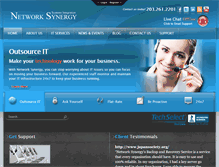 Tablet Screenshot of netsynergy.com
